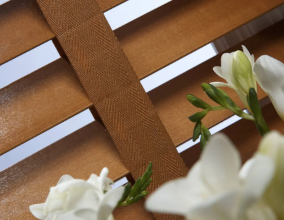 Custom Wood Venetian Blinds 1